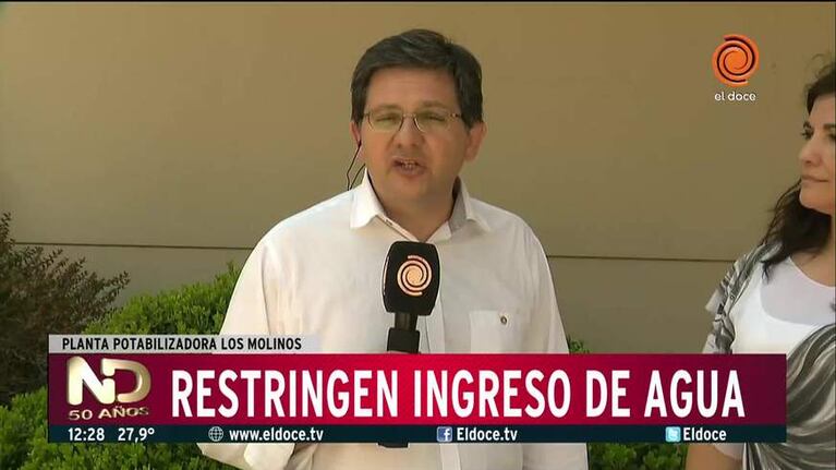 Restringen el servicio de agua en barrios del sur de Córdoba