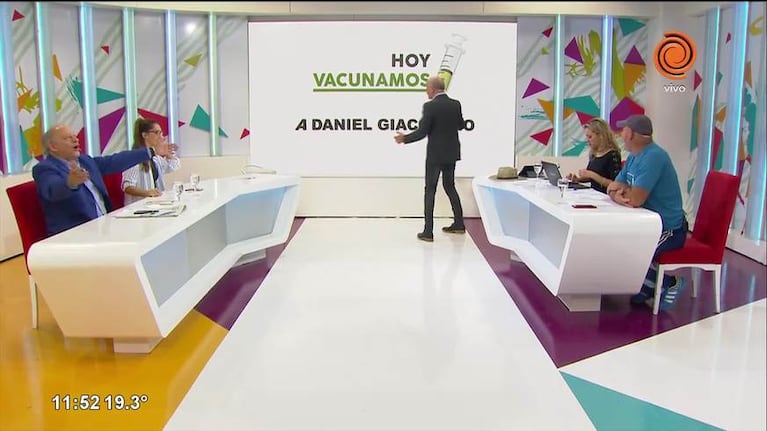 Vacunamos a Daniel Giacomino