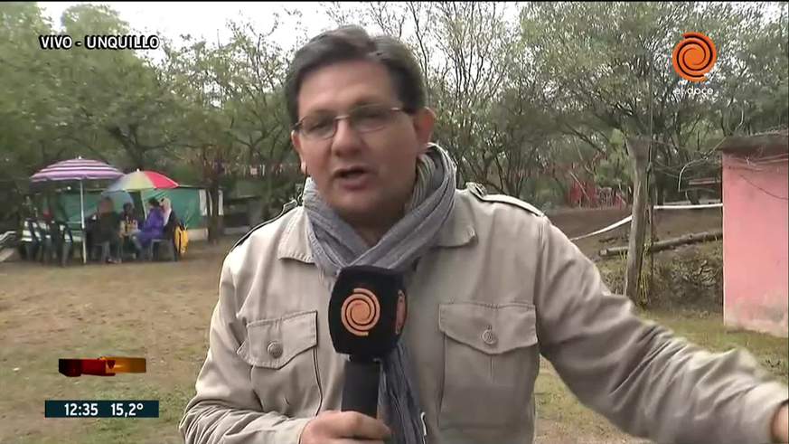 Gran peña y locreada en Unquillo