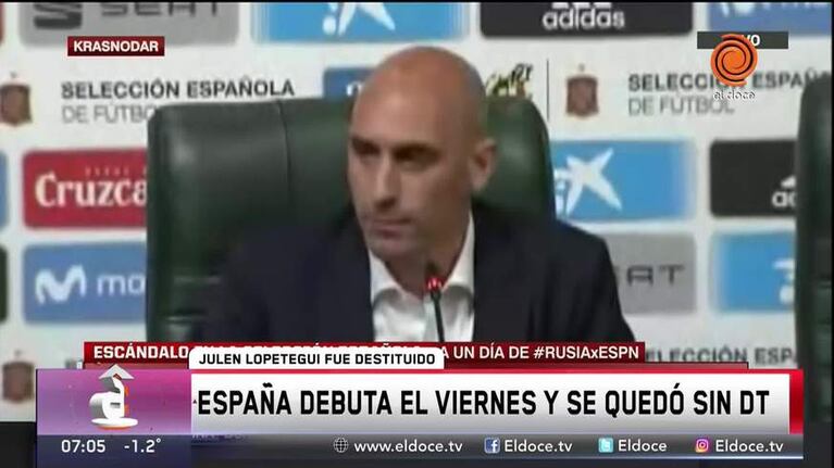 Echaron al Jule Lopetegui y España se quedó sin técnico