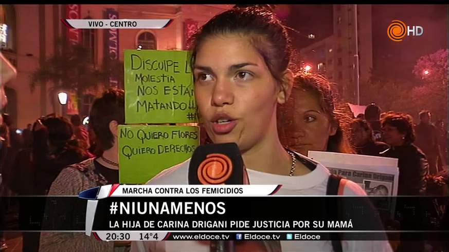 Mujeres y hombres pidieron #NiUnaMenos