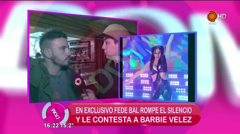 Fede Bal: "Espero que cuente la verdad de la renuncia"
