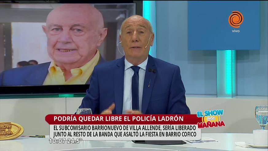 ¿Podría quedar libre el policía ladrón?