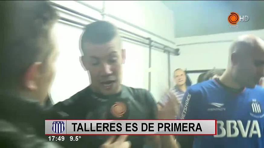 Talleres campeón: Herrera, Chaves y Strahman