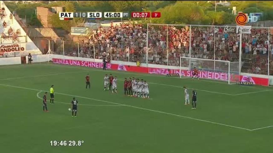 Golazo de tiro libre de Romagnoli