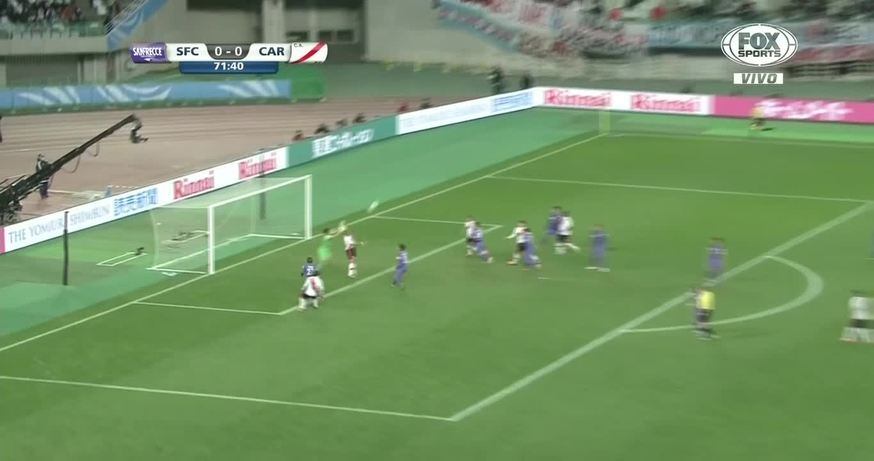 Gol de Alario para River en Japón
