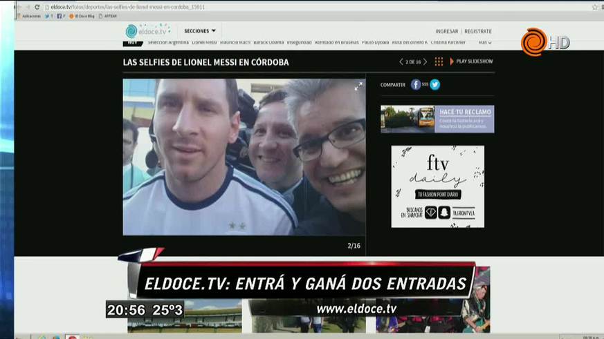 Tus fotos con la Selección Argentina