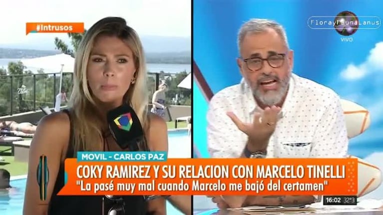 Coki Ramírez sobre Tinelli: “La pasé muy bien”