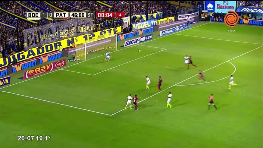 Arce igualó sobre el final ante Boca
