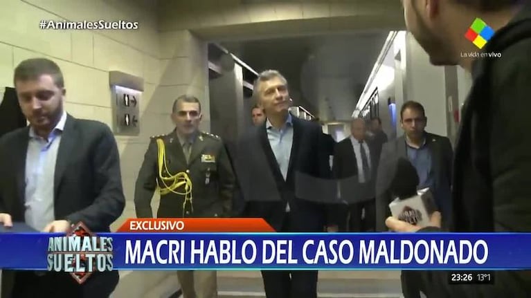 Mauricio Macri habló sobre Santiago Maldonado
