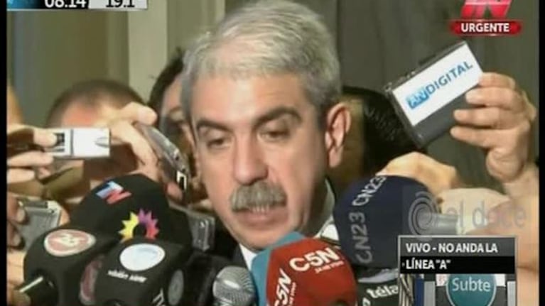 Aníbal Fernández: “la decisión ya está tomada”