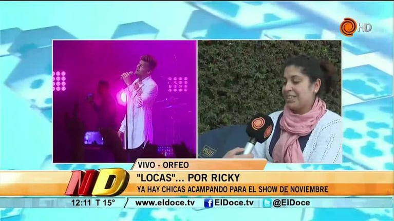 El fanatismo por Ricky Martin no tiene límites