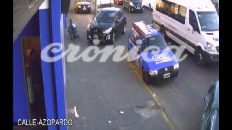 Un ladrón fue baleado y murió