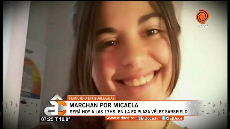 El dolor de la mamá de Micaela García, la joven asesinada en Gualeguay