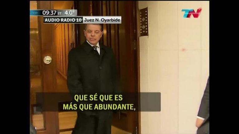 Oyarbide, tierno y romántico