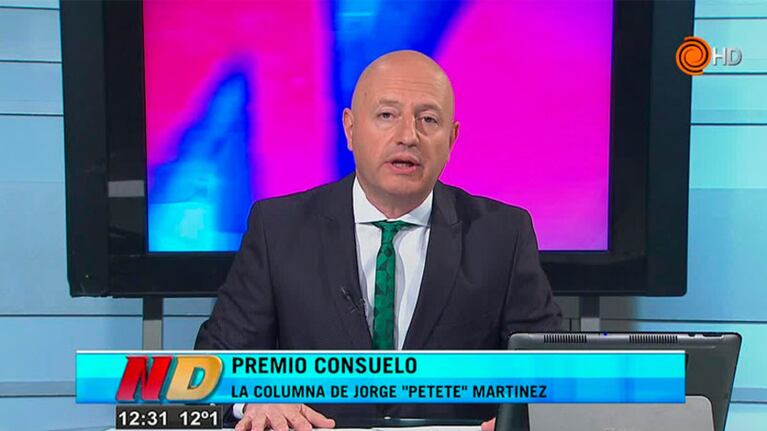 Jorge "Petete" Martínez: Premio Consuelo