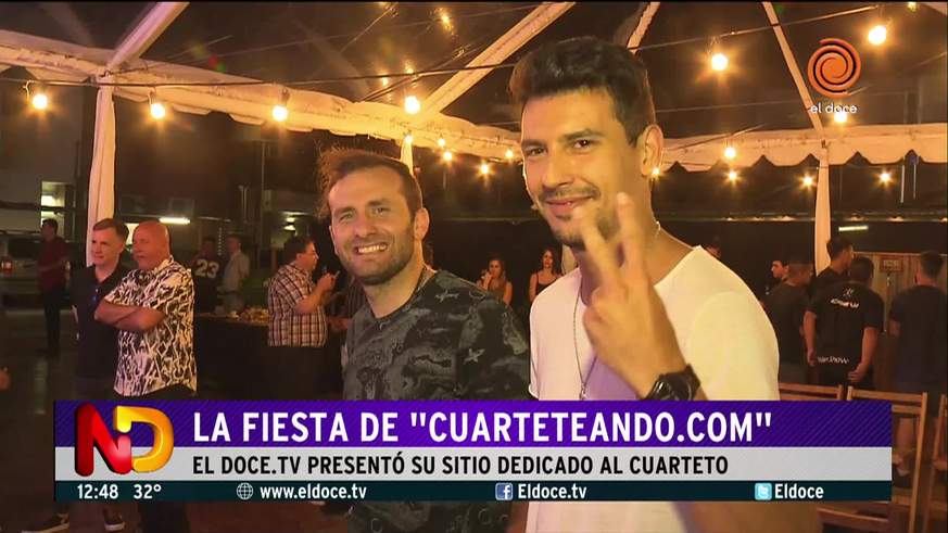 Los ídolos cuarteteros festejaron en El Doce