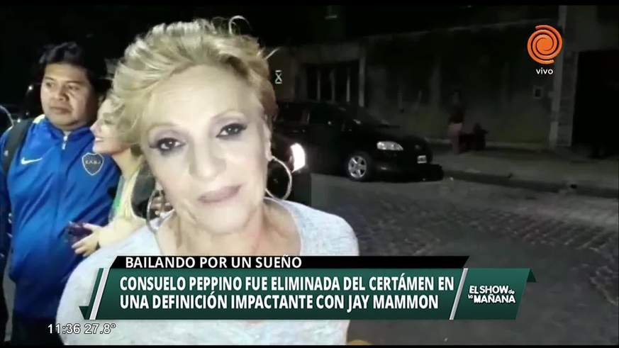 Consuelo Peppino se despidió del Bailando