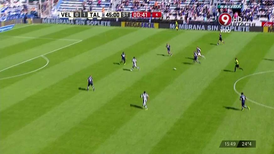 Gol de Victorio Ramis para Talleres contra Vélez