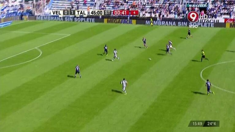 Gol de Victorio Ramis para Talleres contra Vélez
