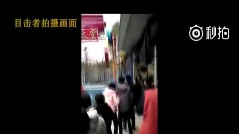 Horror y pánico en un parque de diversiones