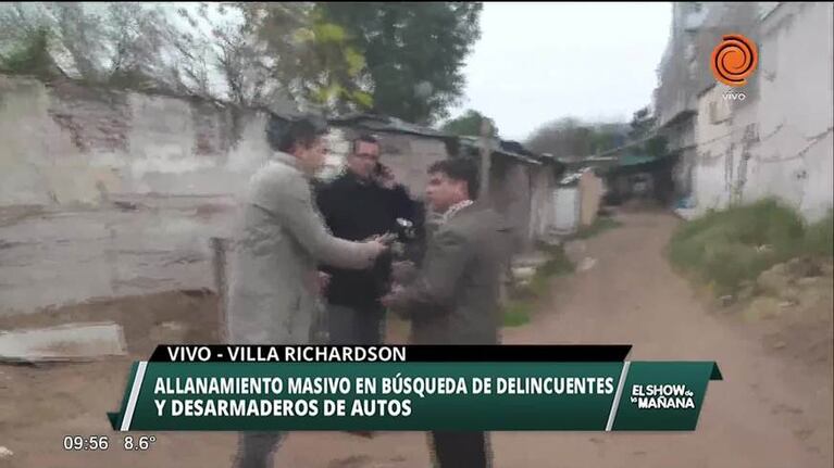 Allanaron una villa por robos reiterados
