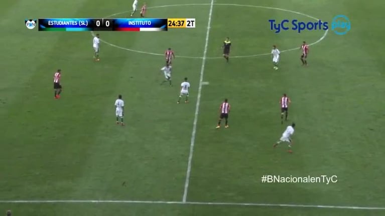 Instituto cayó 1-0 ante Estudiantes de San Luis