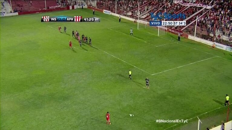 El 1-0 de Atlético Paraná ante Instituto