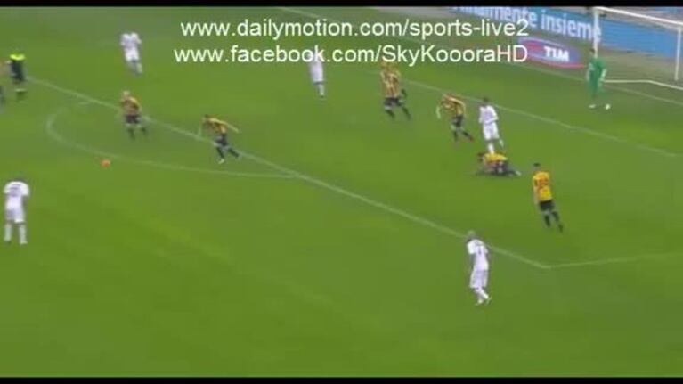 Gol del Mudo Vázquez contra Verona
