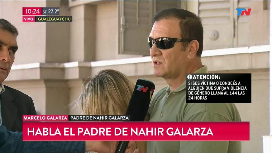 Entre Ríos: el padre de Nahir dijo que el novio le pegaba 