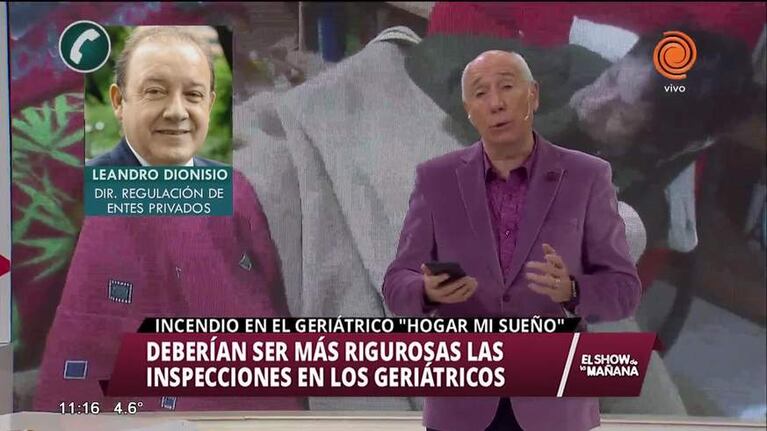 El geriátrico incendiado no estaba habilitado