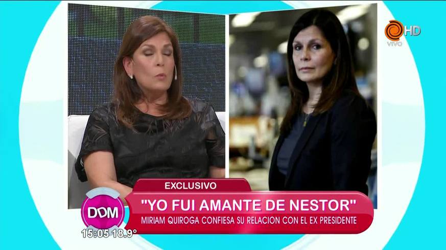 Miriam Quiroga: "Yo te puedo asegurar que Cristina sabía"