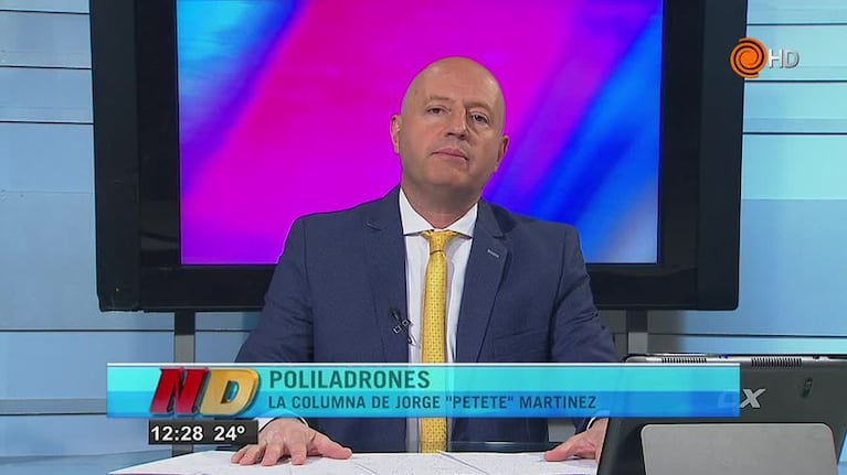 Jorge "Petete" Martínez: Poliladrones