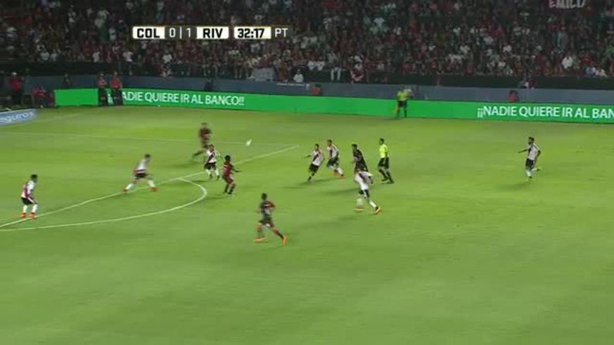 El golazo de Alan Ruiz para Colón ante River