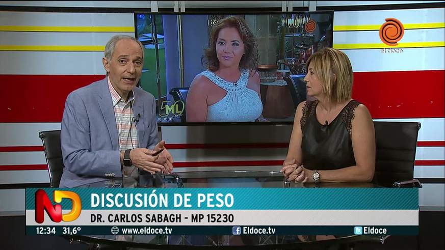 El cruce entre el doctor Sabagh y Nancy Pazos