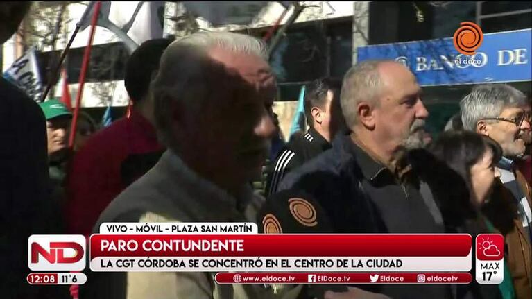 Paro de la CGT: la palabra de los sindicalistas