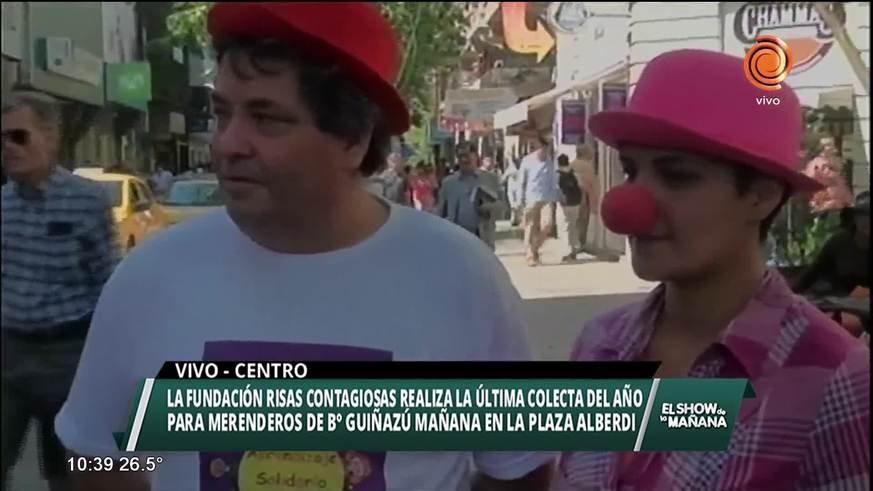 Colecta solidaria para los merenderos