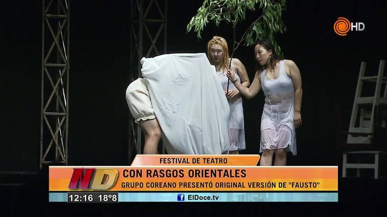 La obra "Fausto" interpretada por un grupo coreano 