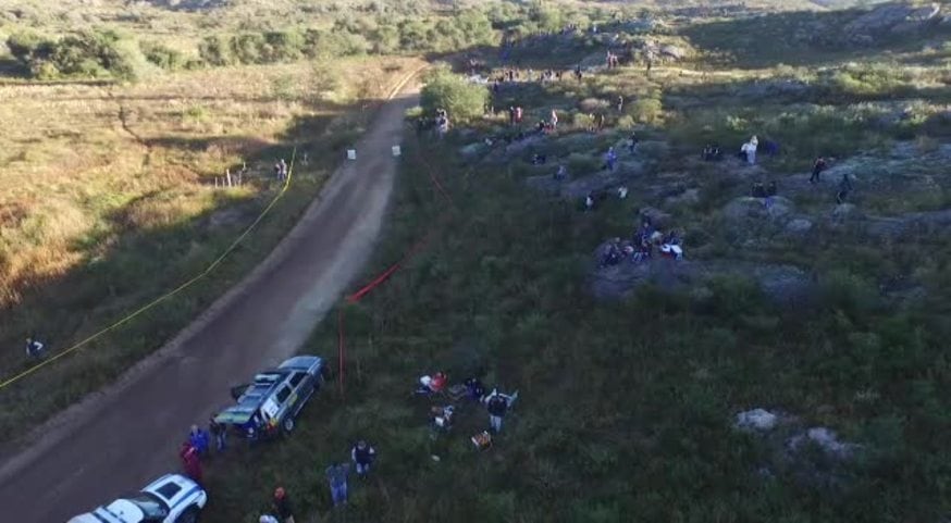 El dron de El Doce ya sobrevuela los tramos de la competencia