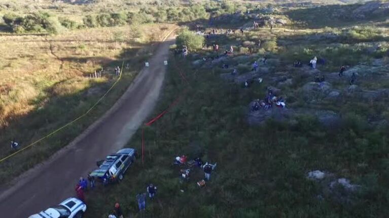 El dron de El Doce ya sobrevuela los tramos de la competencia