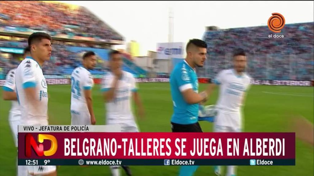 Belgrano-Talleres se juega en Alberdi