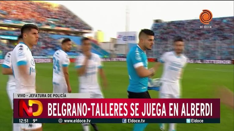 Belgrano-Talleres se juega en Alberdi