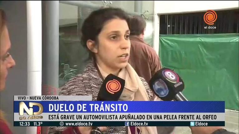 Apuñalado en una discusión de tránsito
