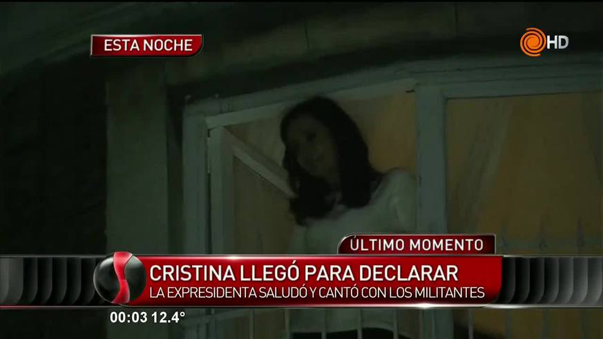 El baile de CFK frente a la militancia