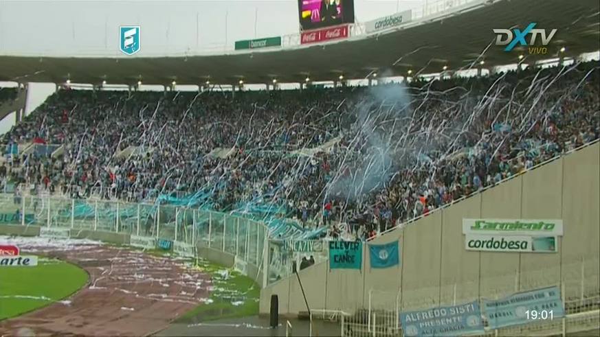 Así recibió el Kempes a Belgrano