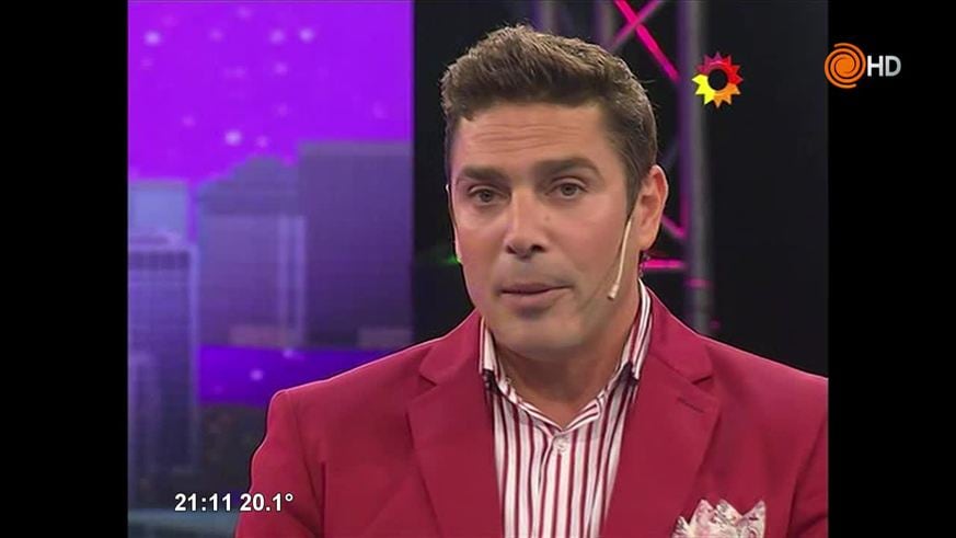 Matías Alé en el programa "Como anillo al dedo"