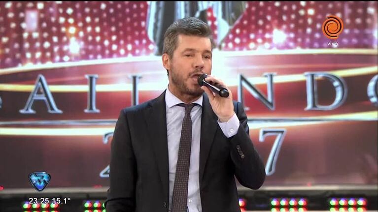 Así recibió Tinelli a Consuelo Peppino