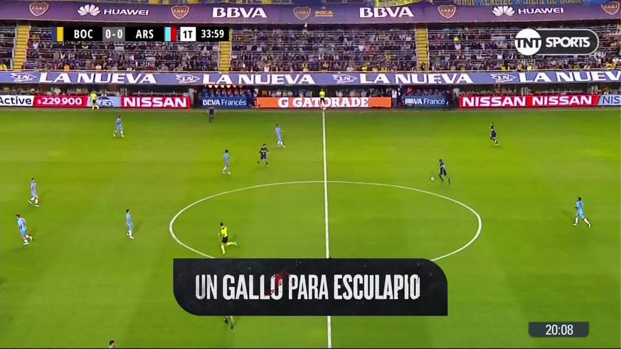 Vadalá puso el 1-0 para Boca ante Arsenal