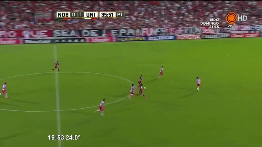 Scocco le dio el empate a Newell's ante Unión