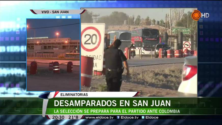 El Doce en San Juan: la bronca de la gente que no pudo ver a la Selección